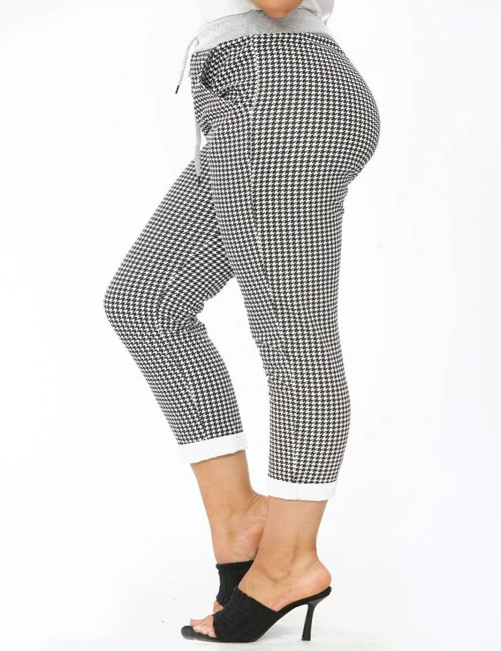 Anne   Kate Italian Houndstooth Print Pant 14-18