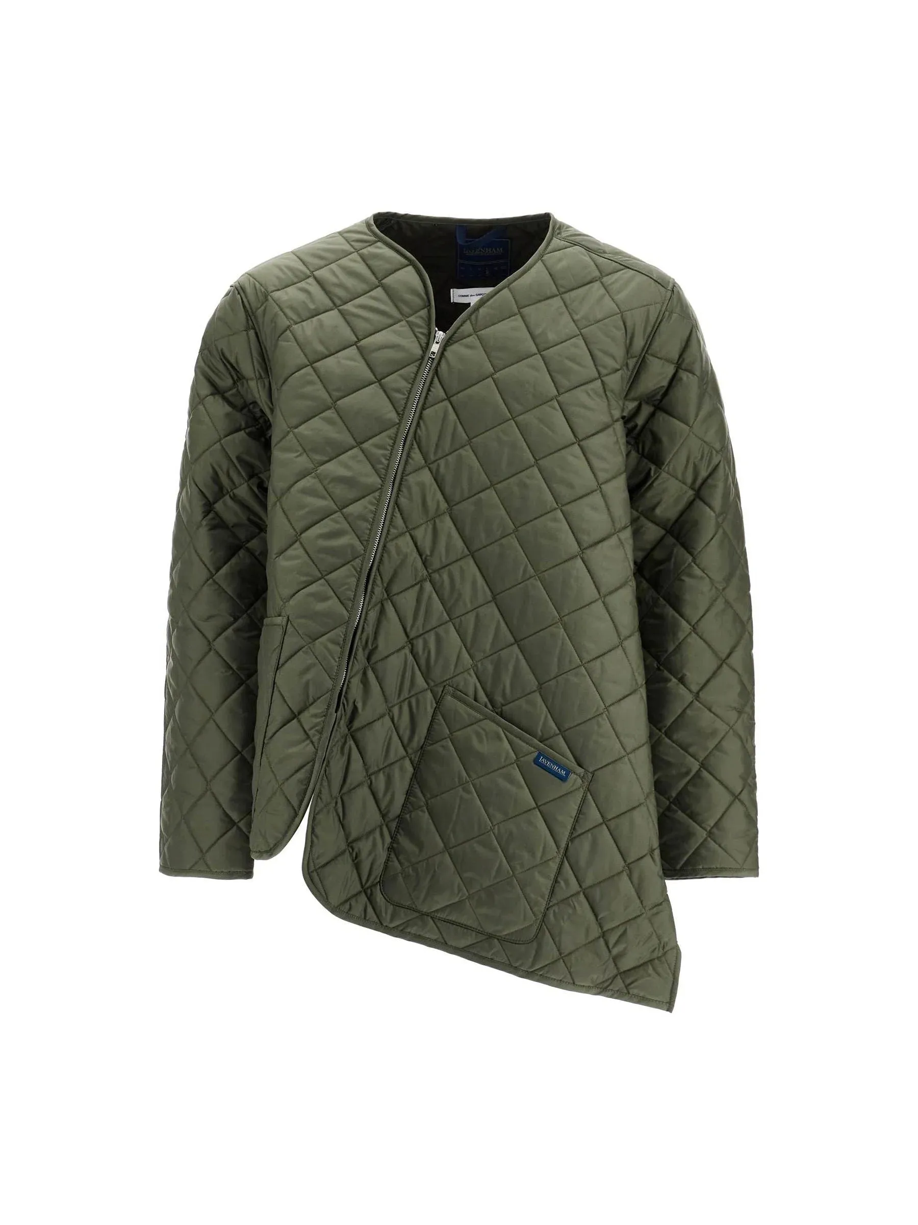 Asymmetric Quilted Jacket