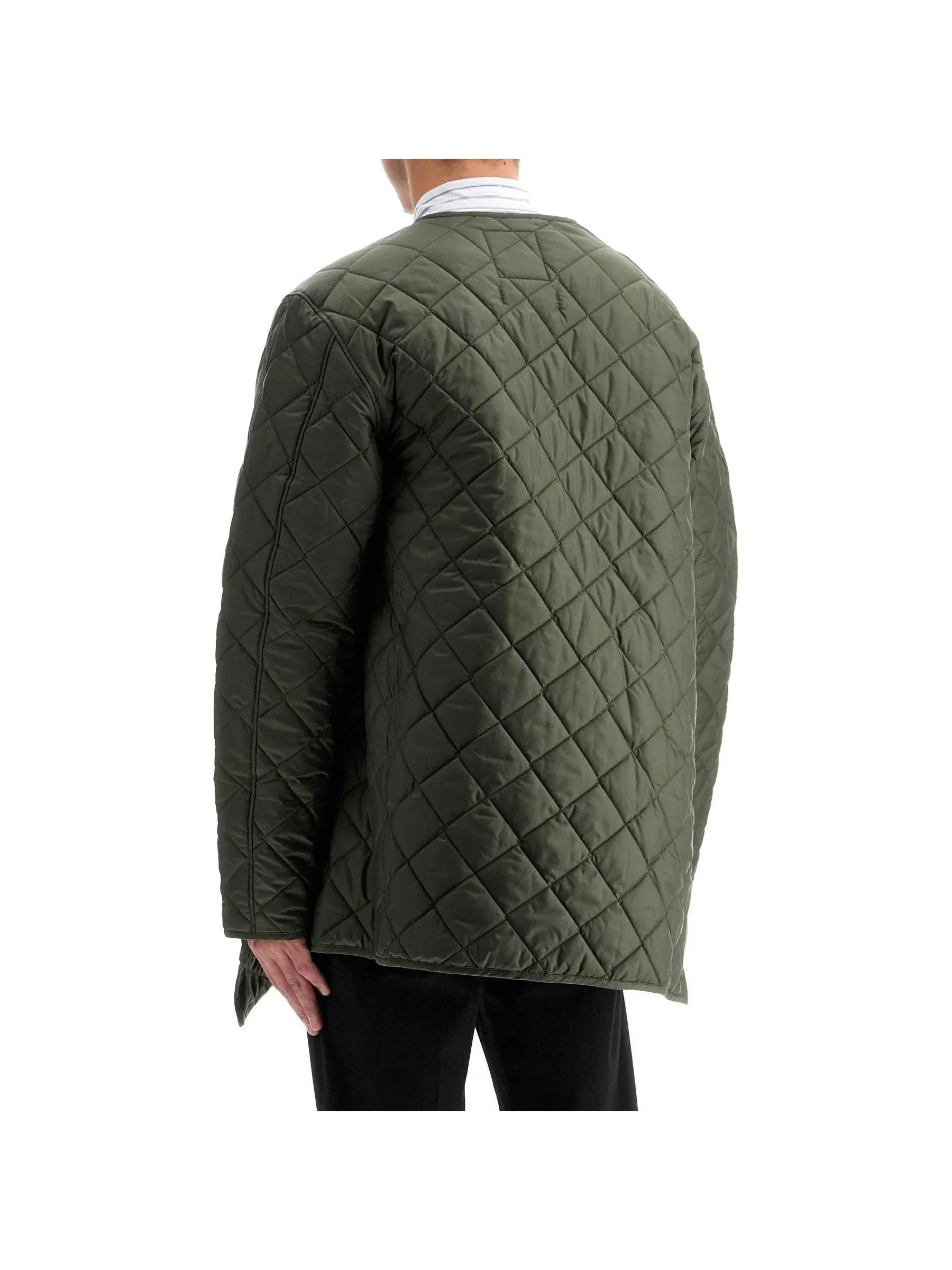 Asymmetric Quilted Jacket