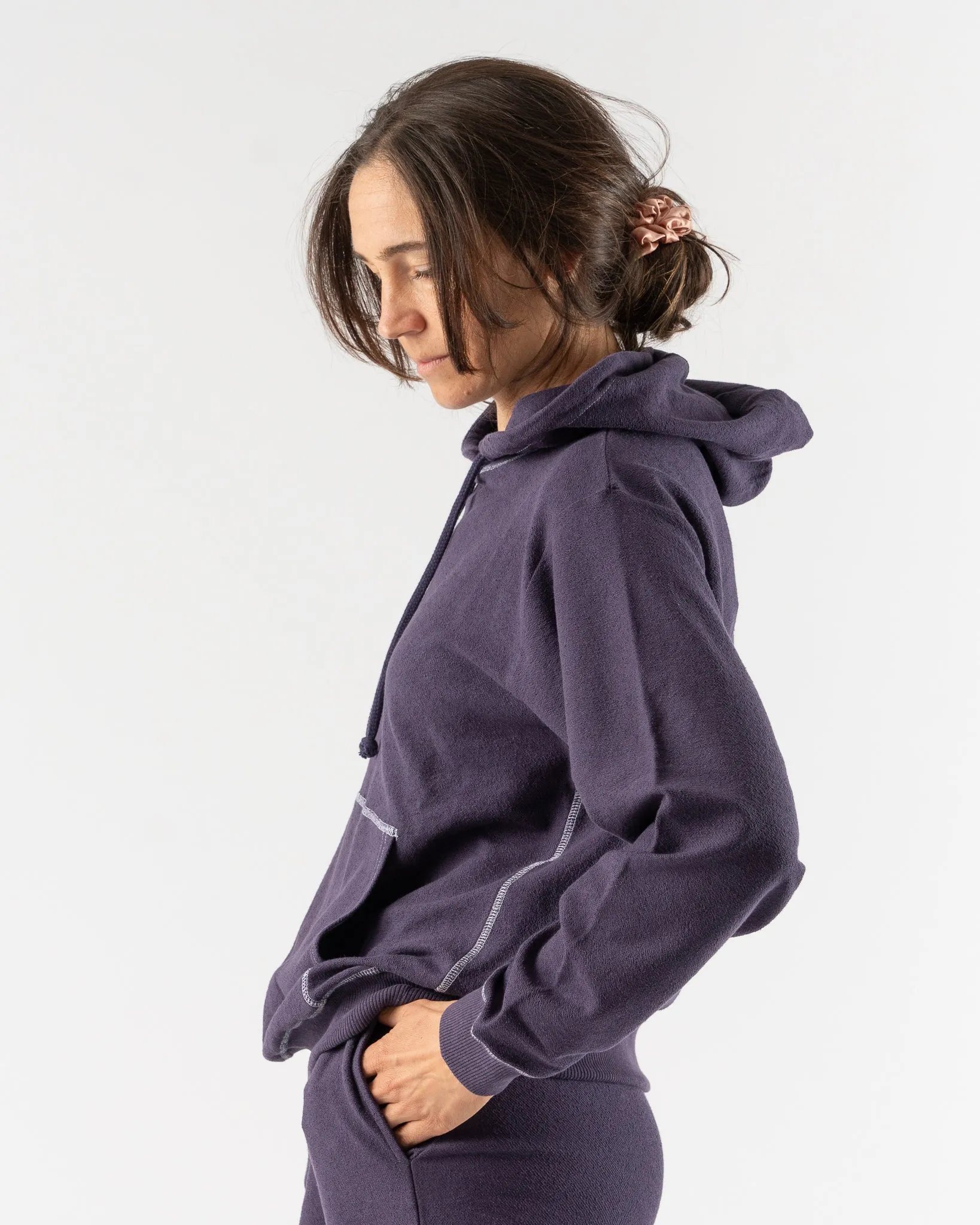 Baserange Navu Hoodie in Navy