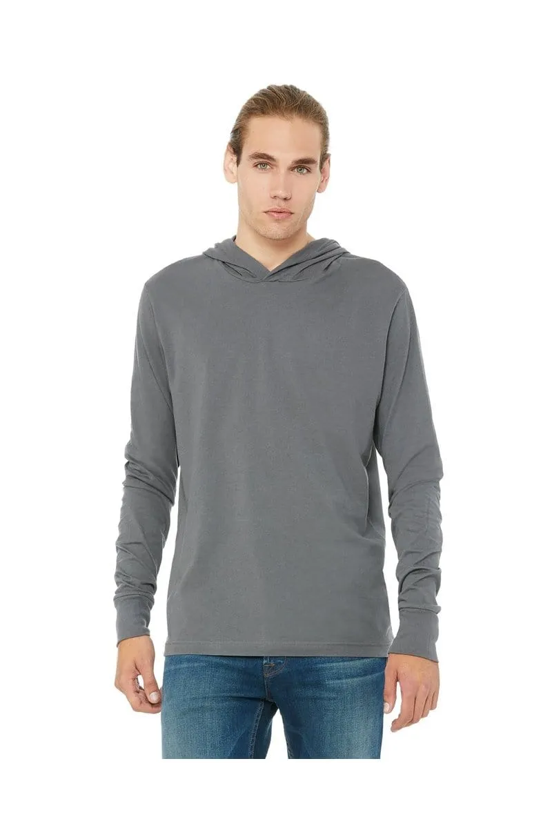 BELLA CANVAS 3512: Unisex Jersey Long Sleeve Hoodie