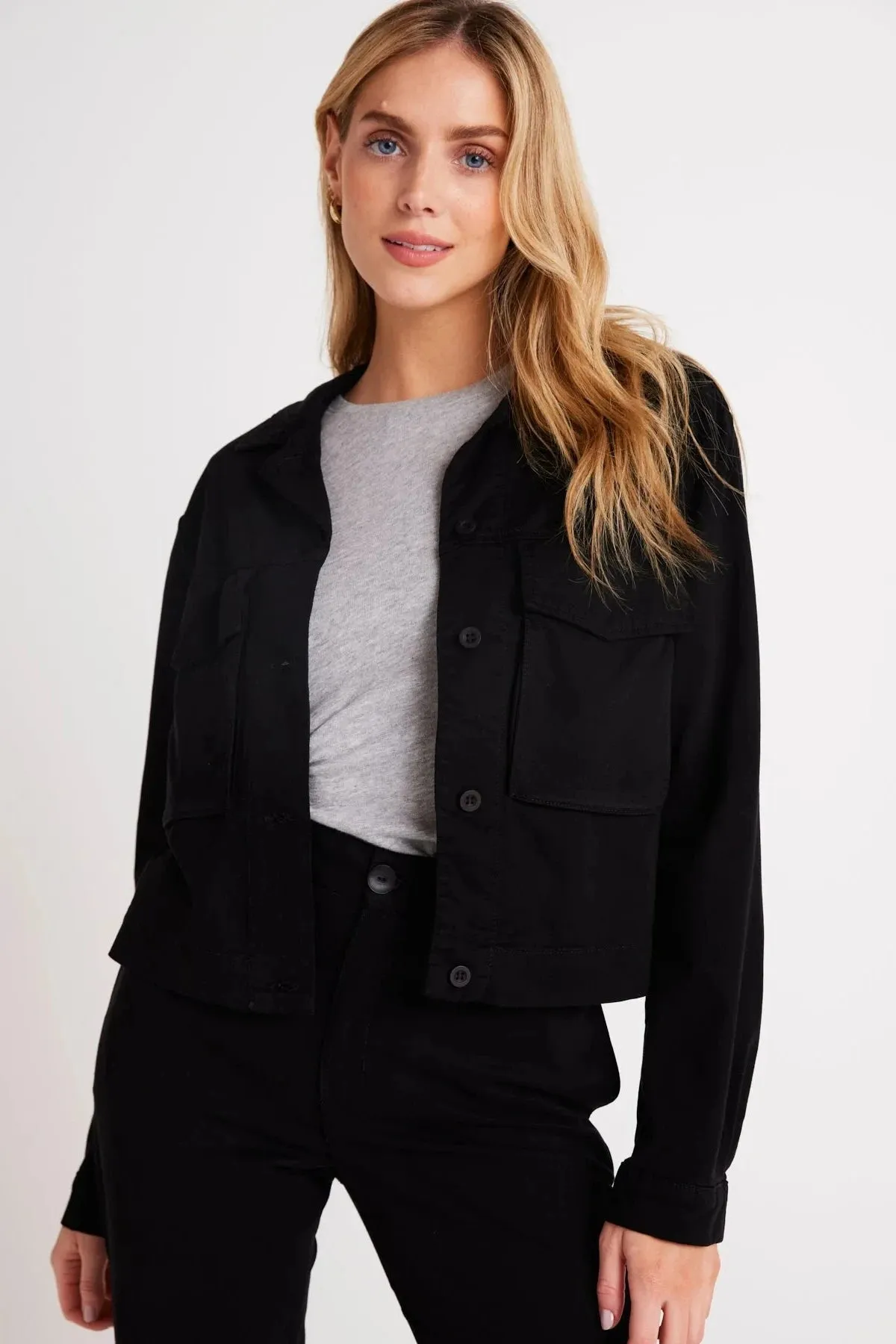 Bella Dahl Madison Flap Pocket Jacket