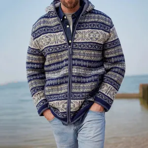 Bjorn - Casual Knitted Full-Zip Sweater