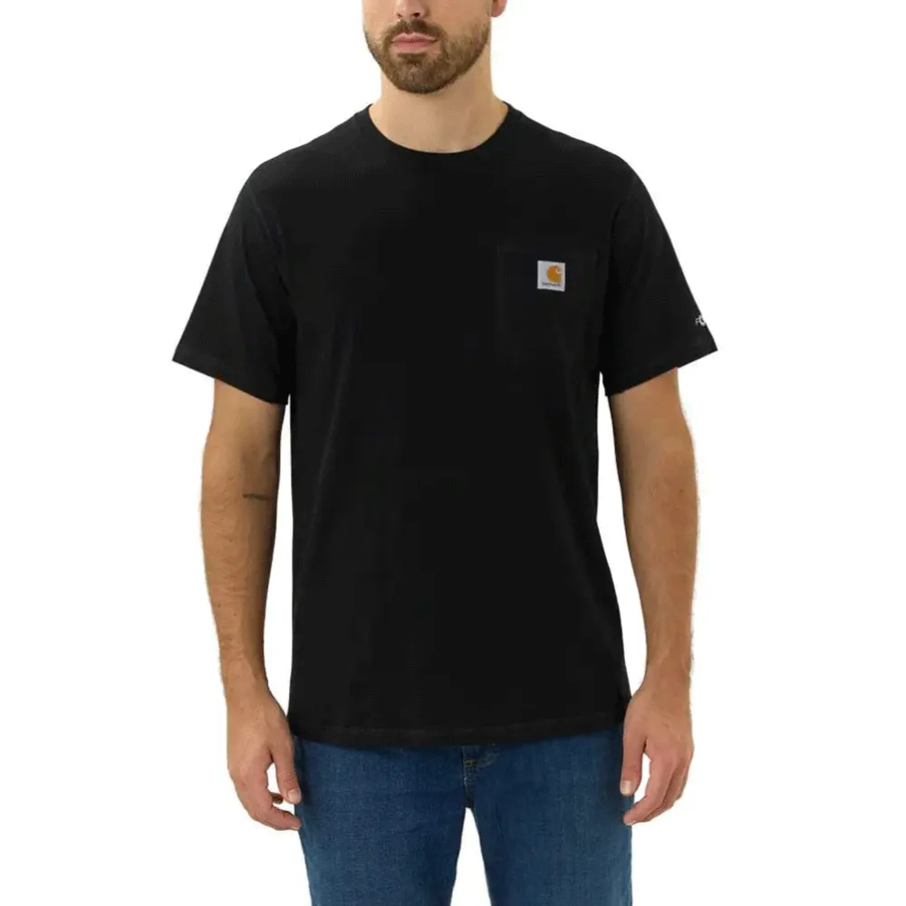 Carhartt 104616 Force Breathable Pocket Crew Neck T-Shirt