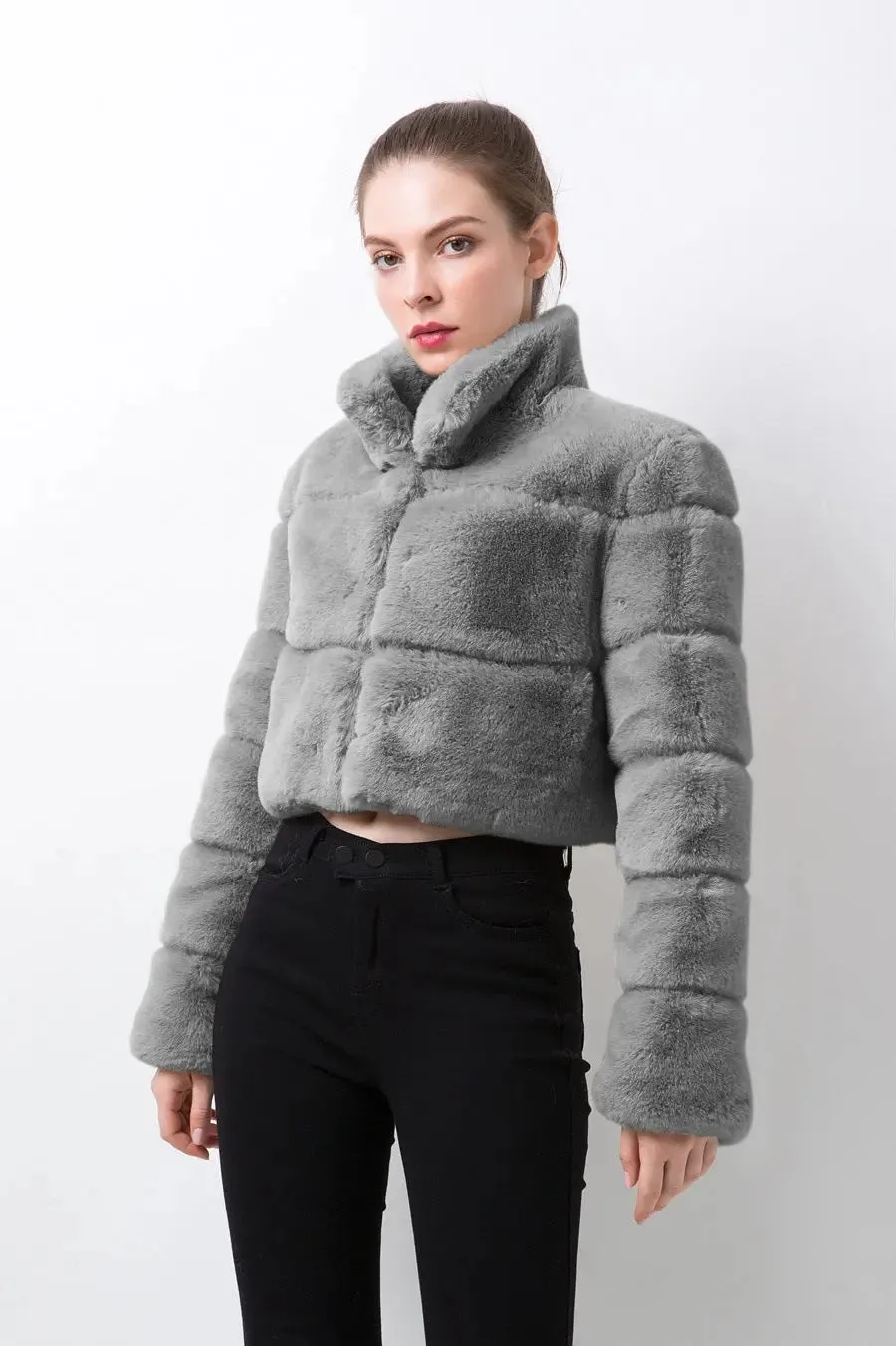 Chic Faux Fur jacket