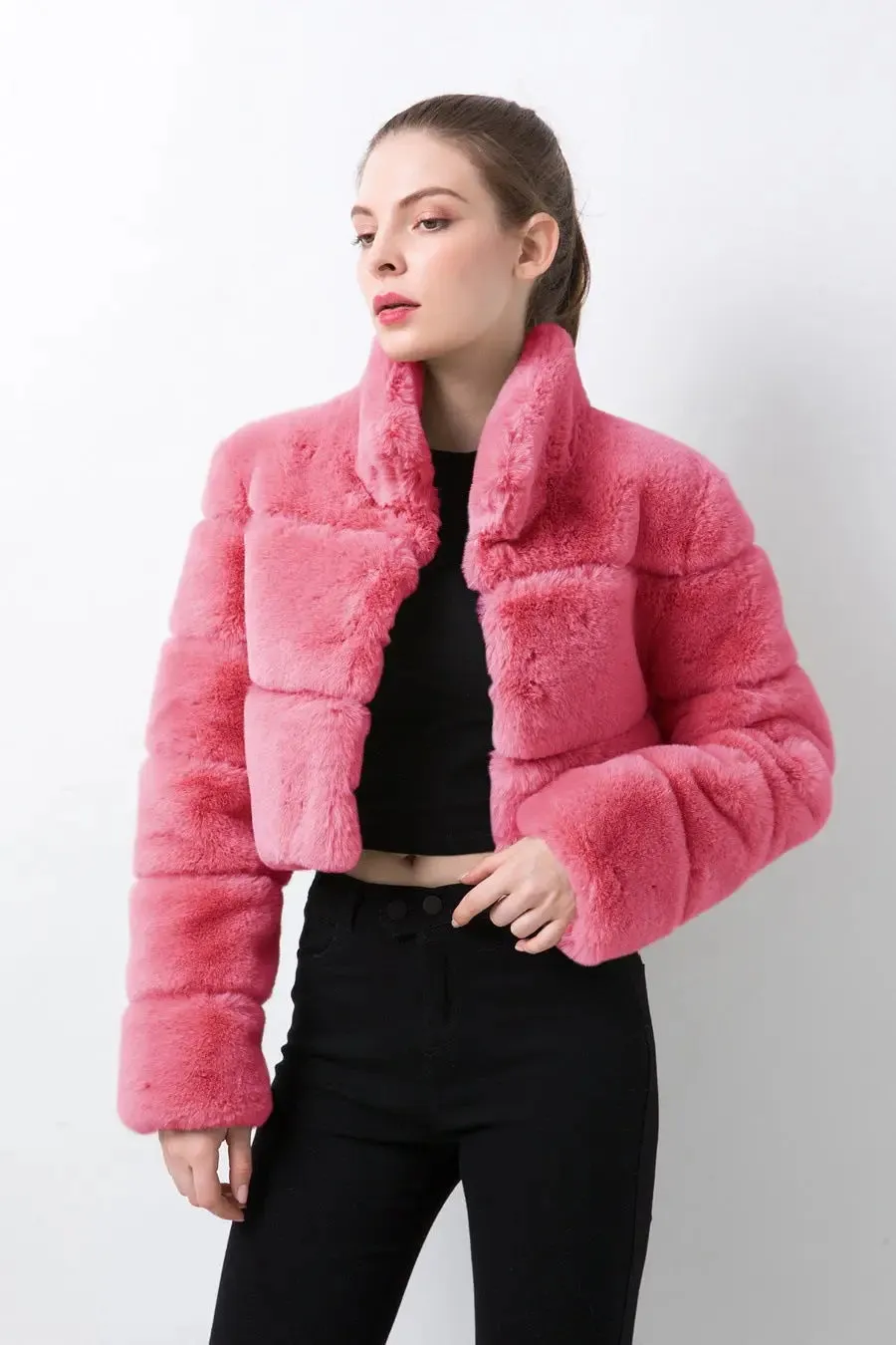 Chic Faux Fur jacket