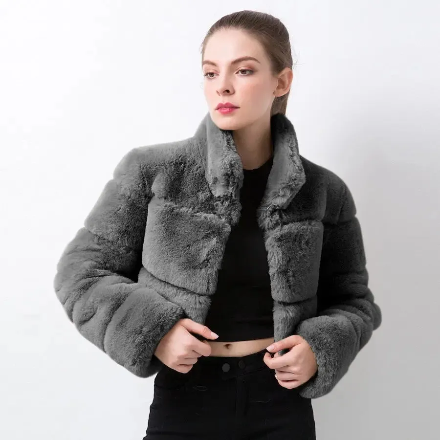 Chic Faux Fur jacket