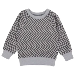 COAST TO COAST CHECKERED SWEATSHIRT