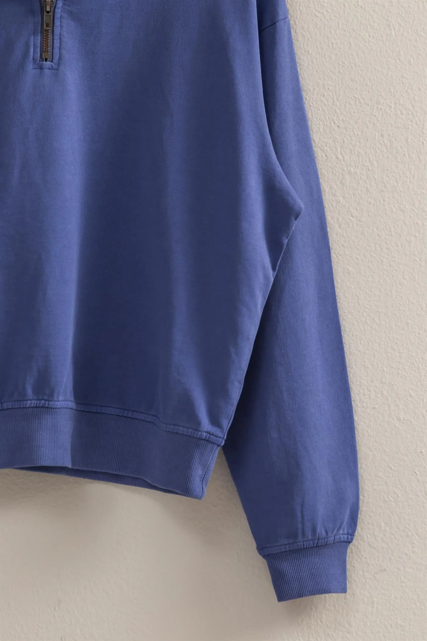 DZ25A871-Half Zip Long Sleeve Sweatshirt