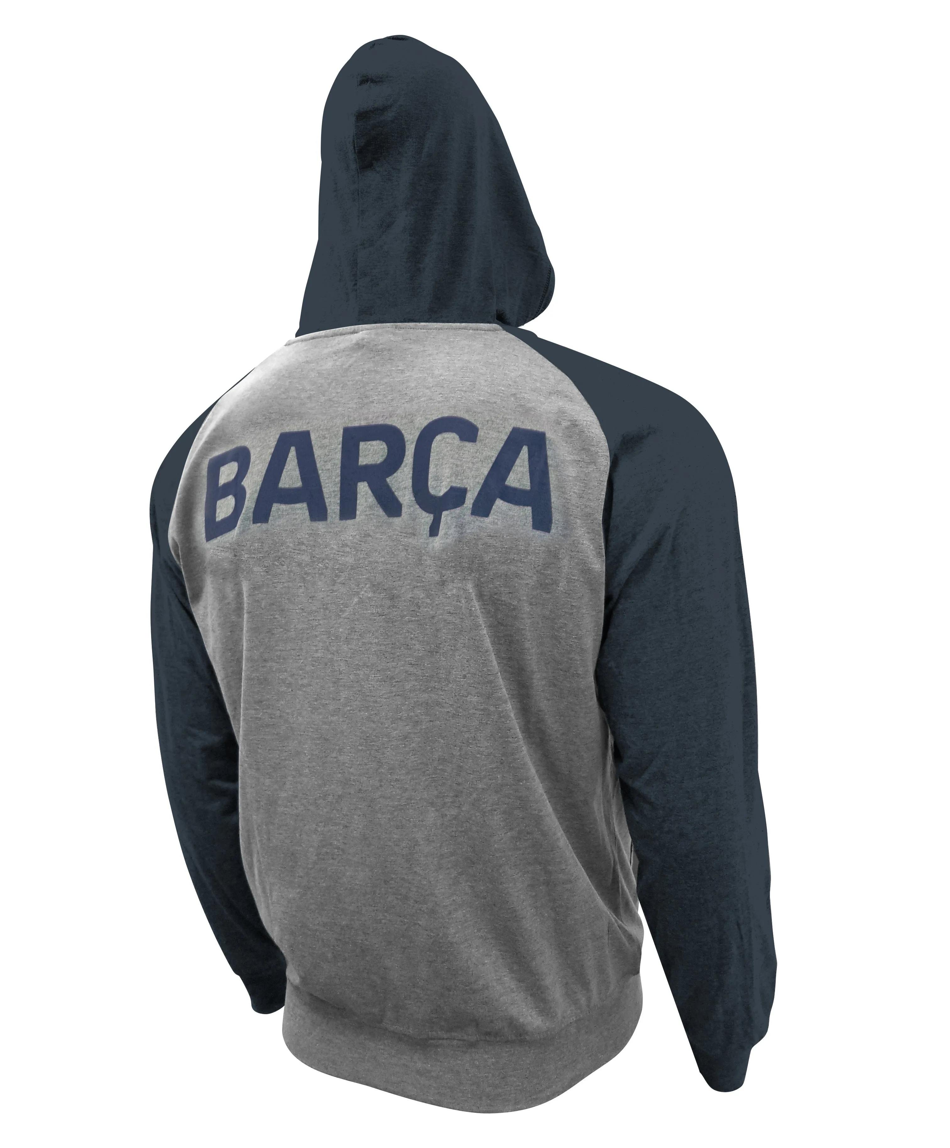 FC Barcelona Adult Lightweight Full-Zip Hoodie