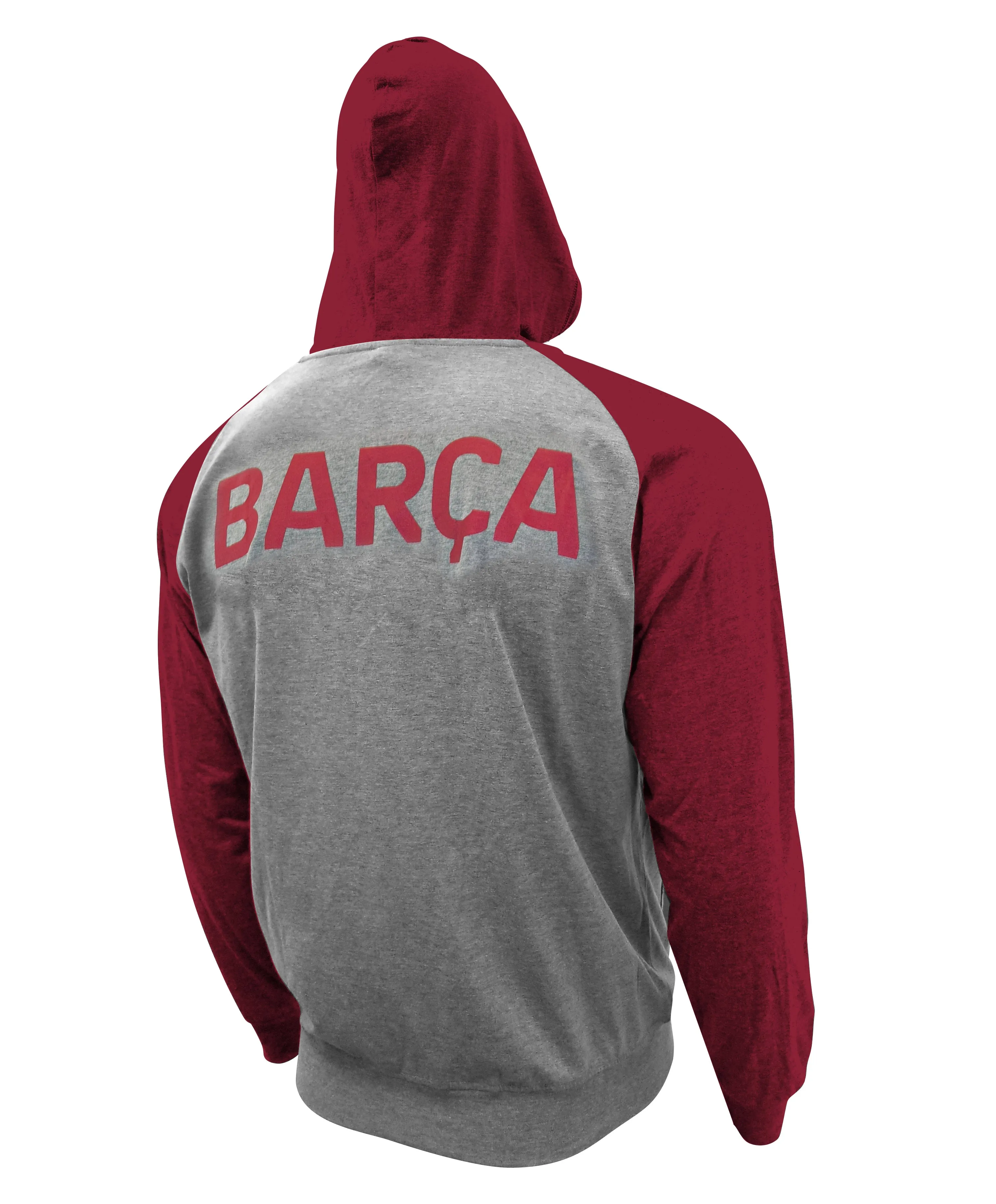 FC Barcelona Adult Lightweight Full-Zip Hoodie