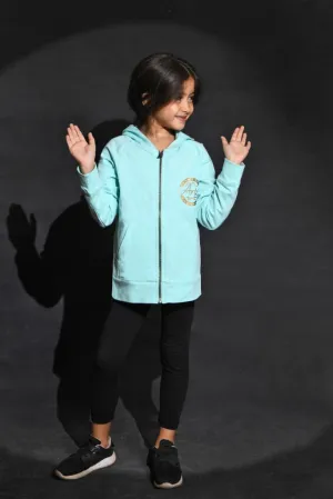 Girls Full-Zipper Hoodies - Aries