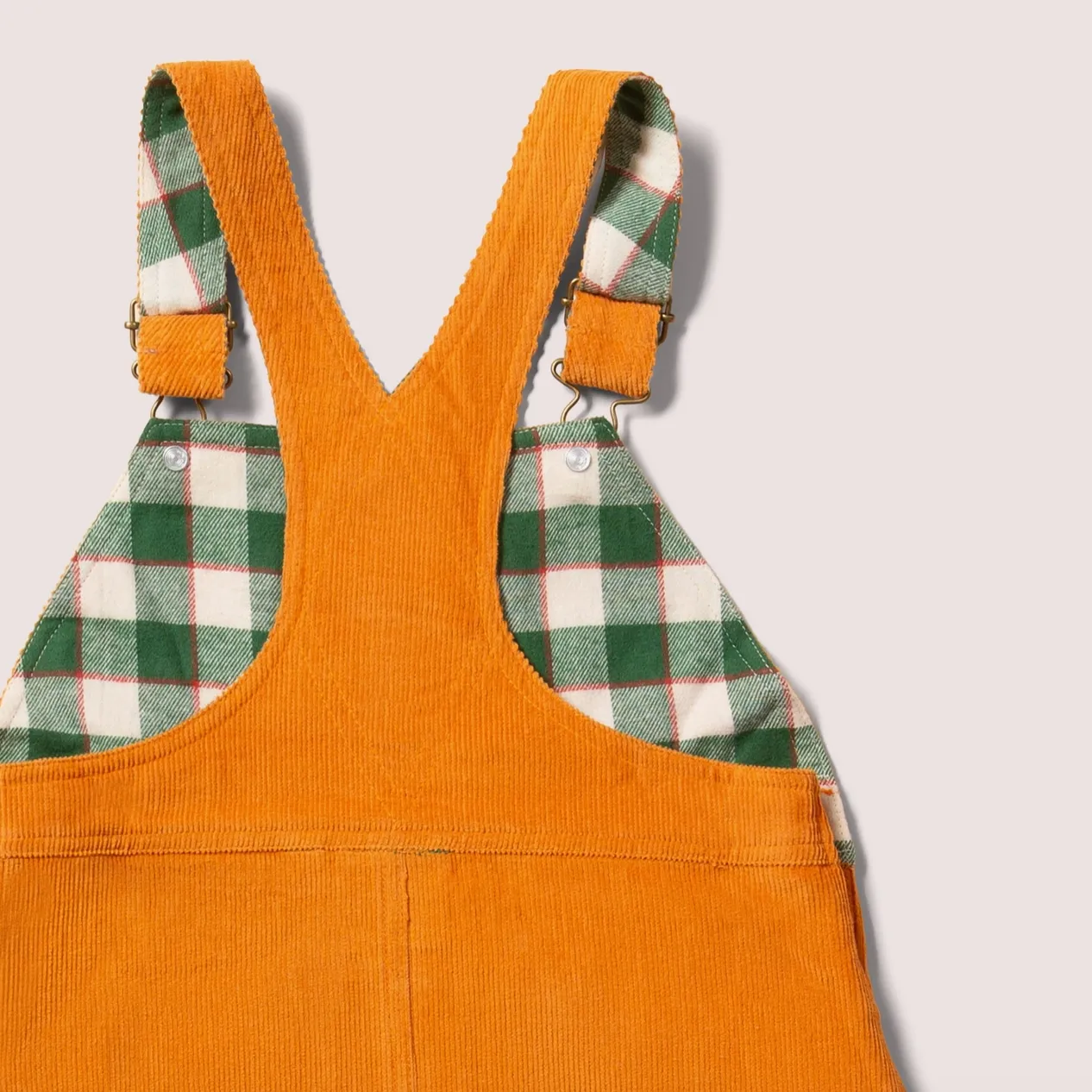 Golden Ochre Classic Pinafore Dress