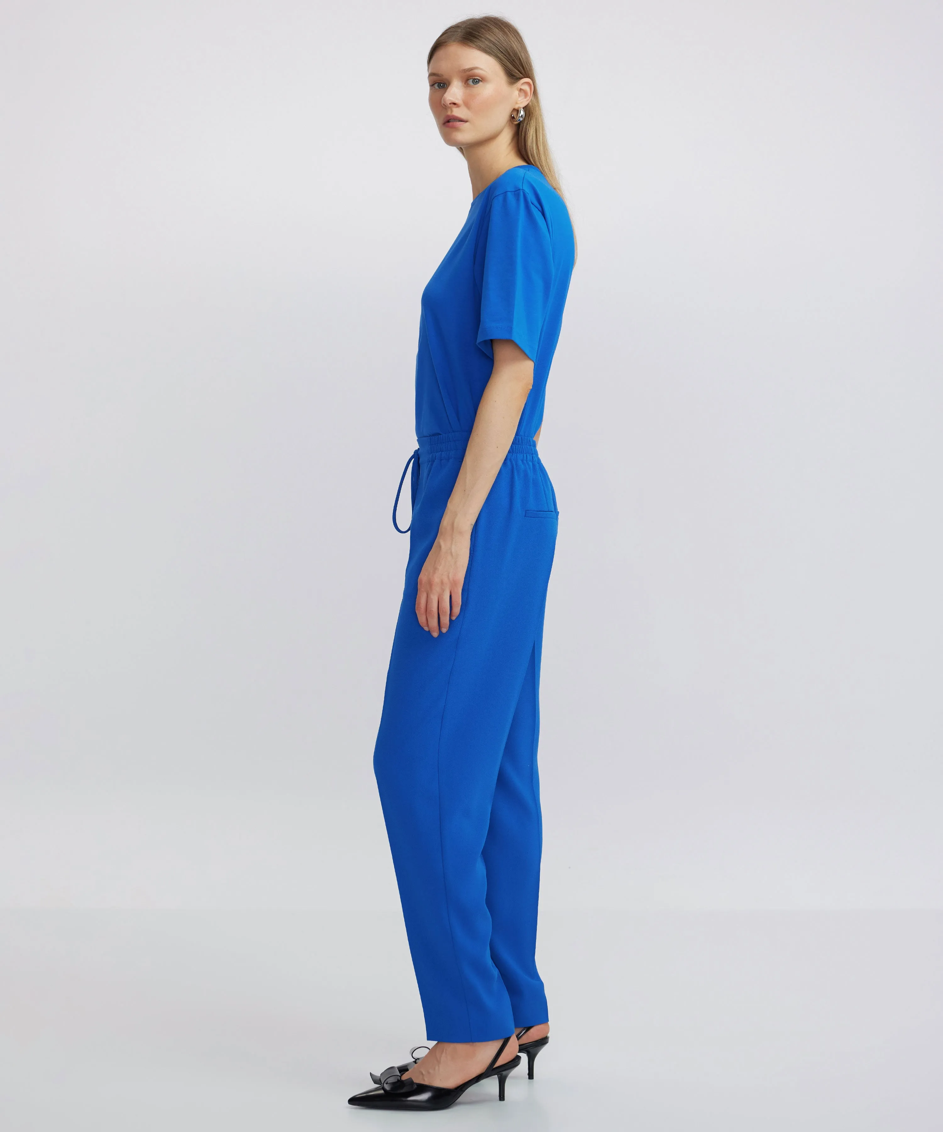 Ipekyol Drapey Fit Trousers Blue