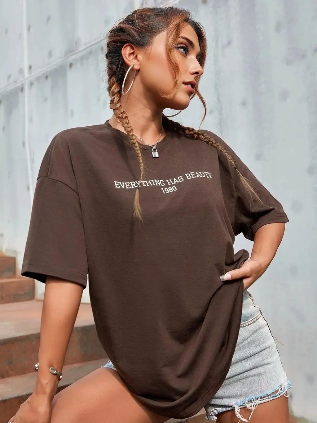 JuliaFashion - 2024 Vintage Style Breathable Cotton Tee