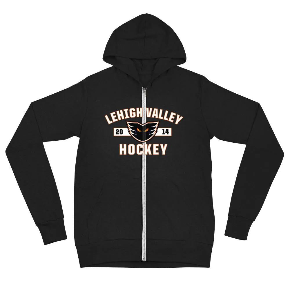 Lehigh Valley Phantoms Adult Established Full Zip Hoodie