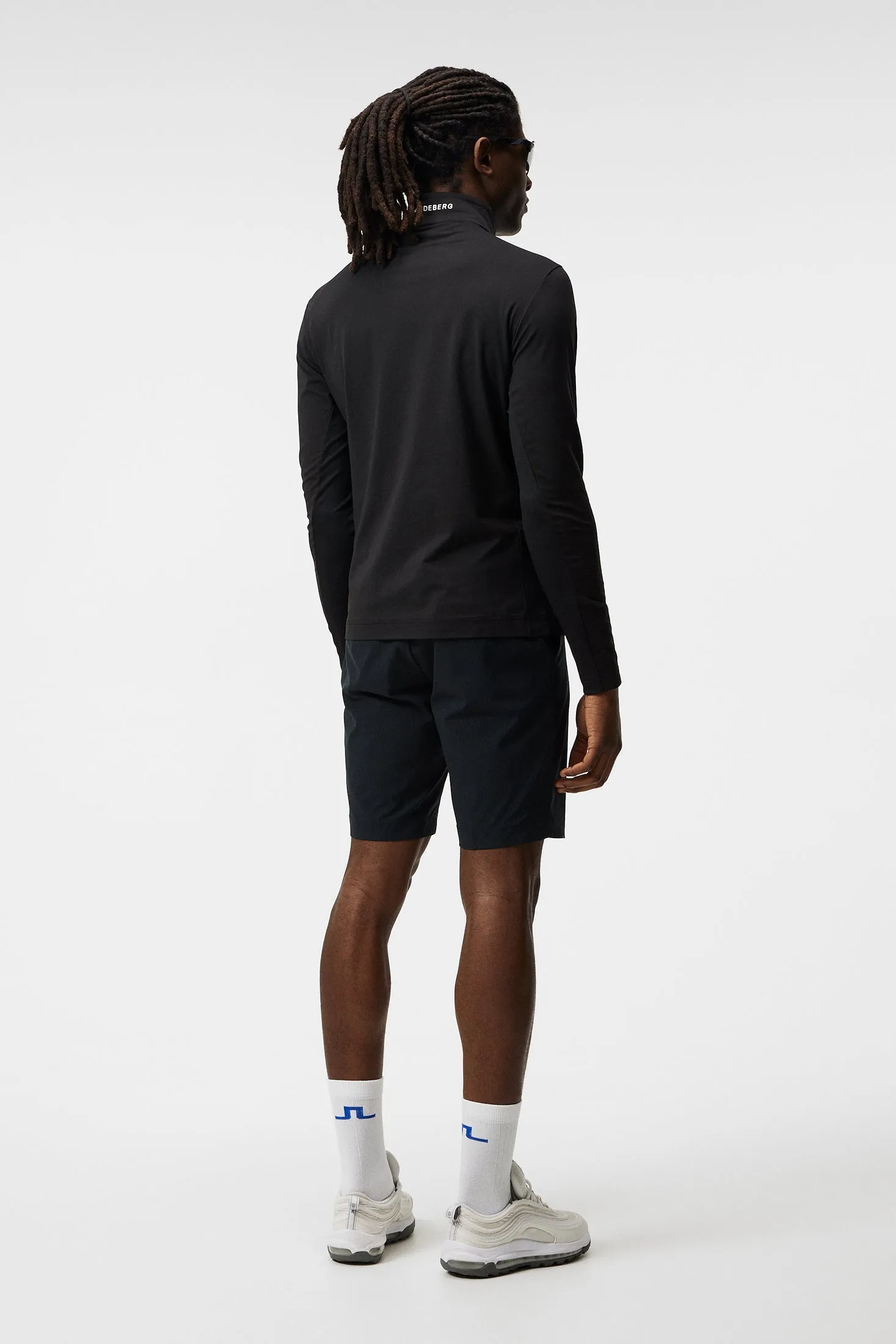 Luke Half Zip Mid Layer / Black