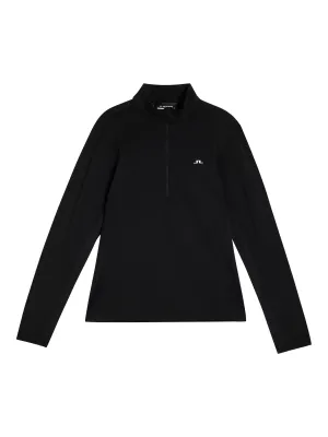 Luke Half Zip Mid Layer / Black