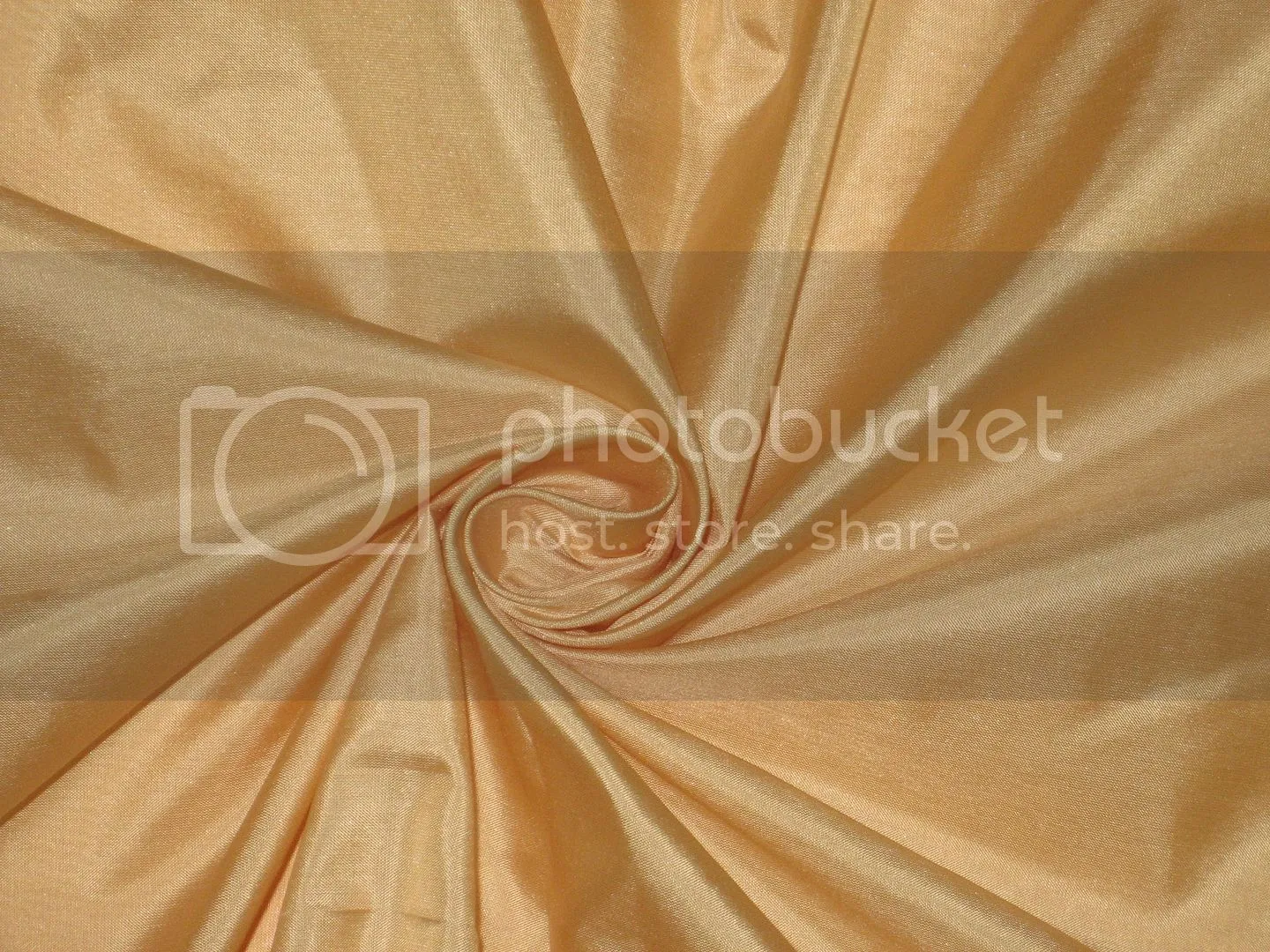 Mary Ann 50 GRAM  plain silk fabric Peachy Cream plain silk 44&quot;[3294]