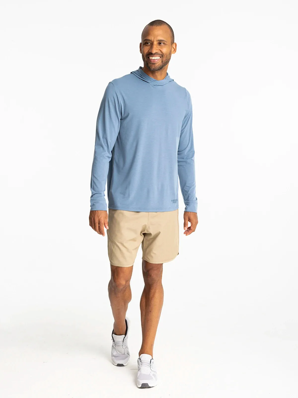 Men's Elevate Lightweight Hoodie - Bluestone