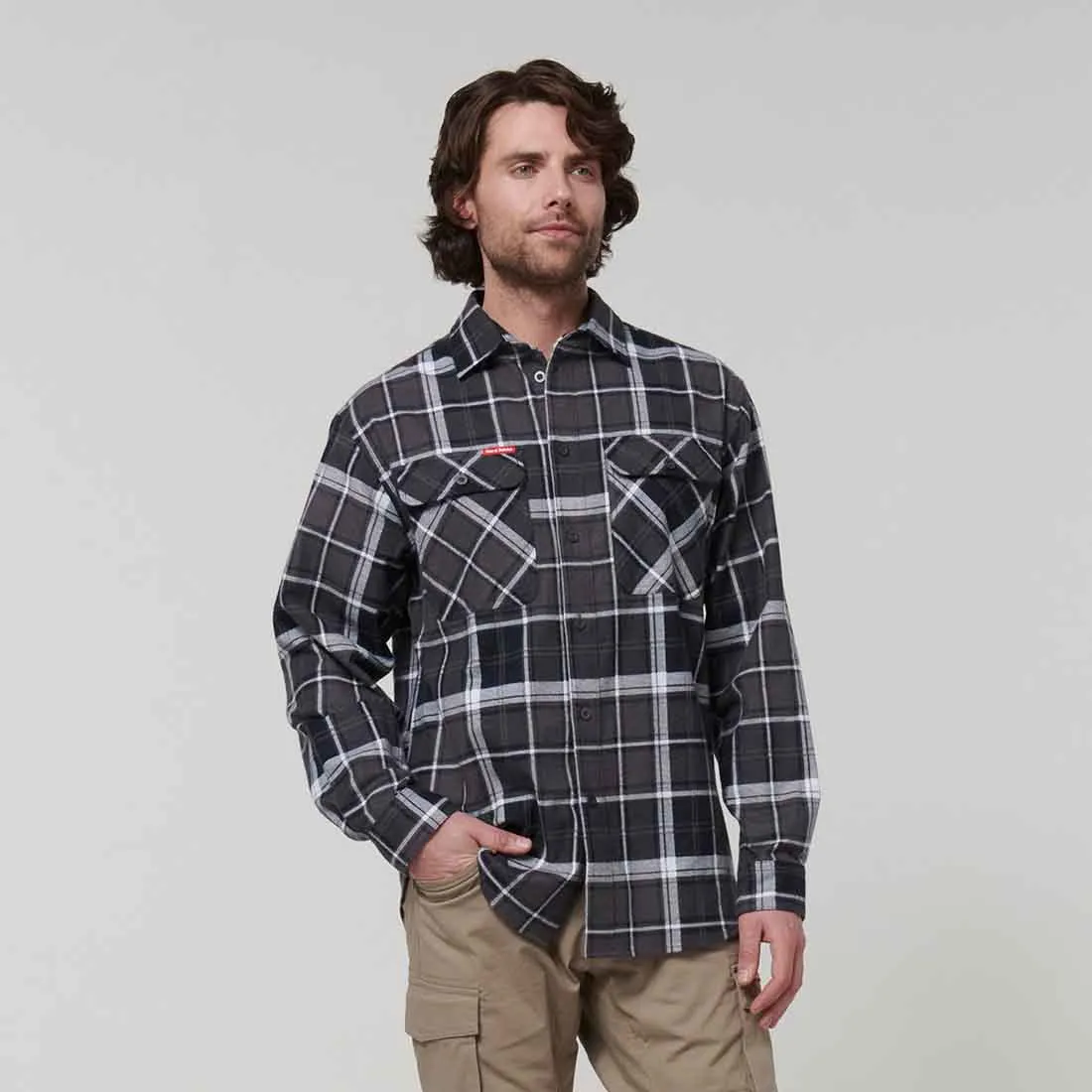 Men's Lightweight Check Flannel Shirt