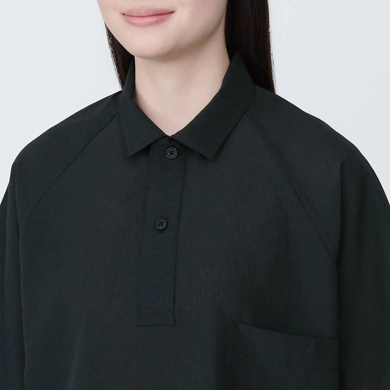 MUJI Labo Breathable UV Protection Polo Shirt