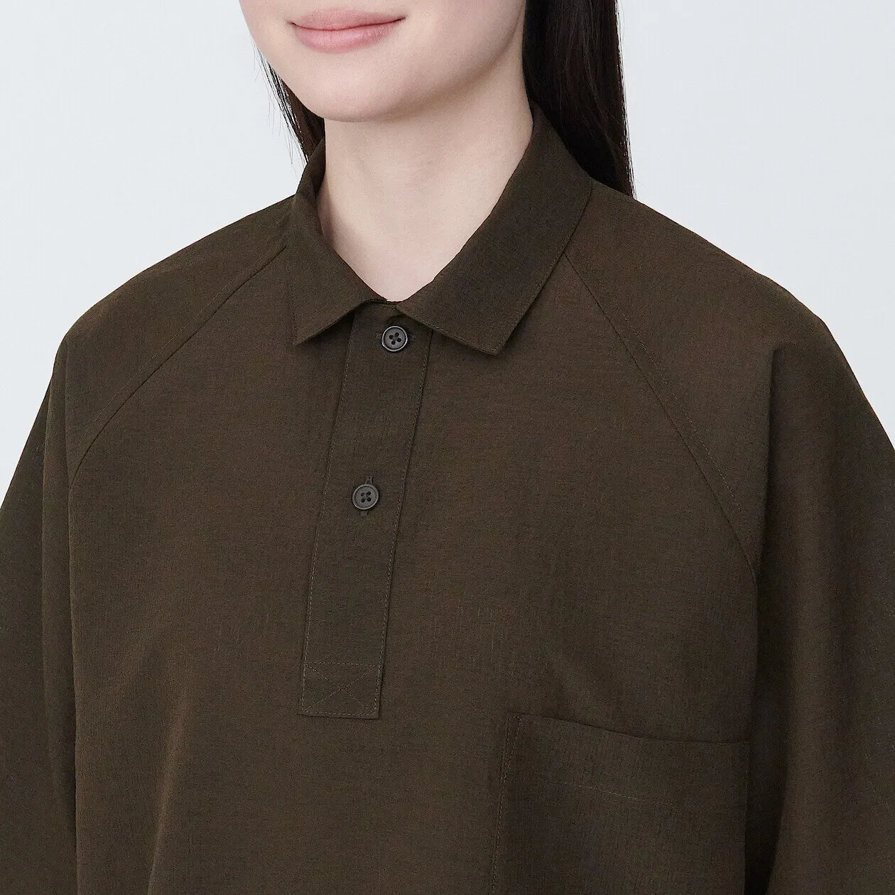 MUJI Labo Breathable UV Protection Polo Shirt