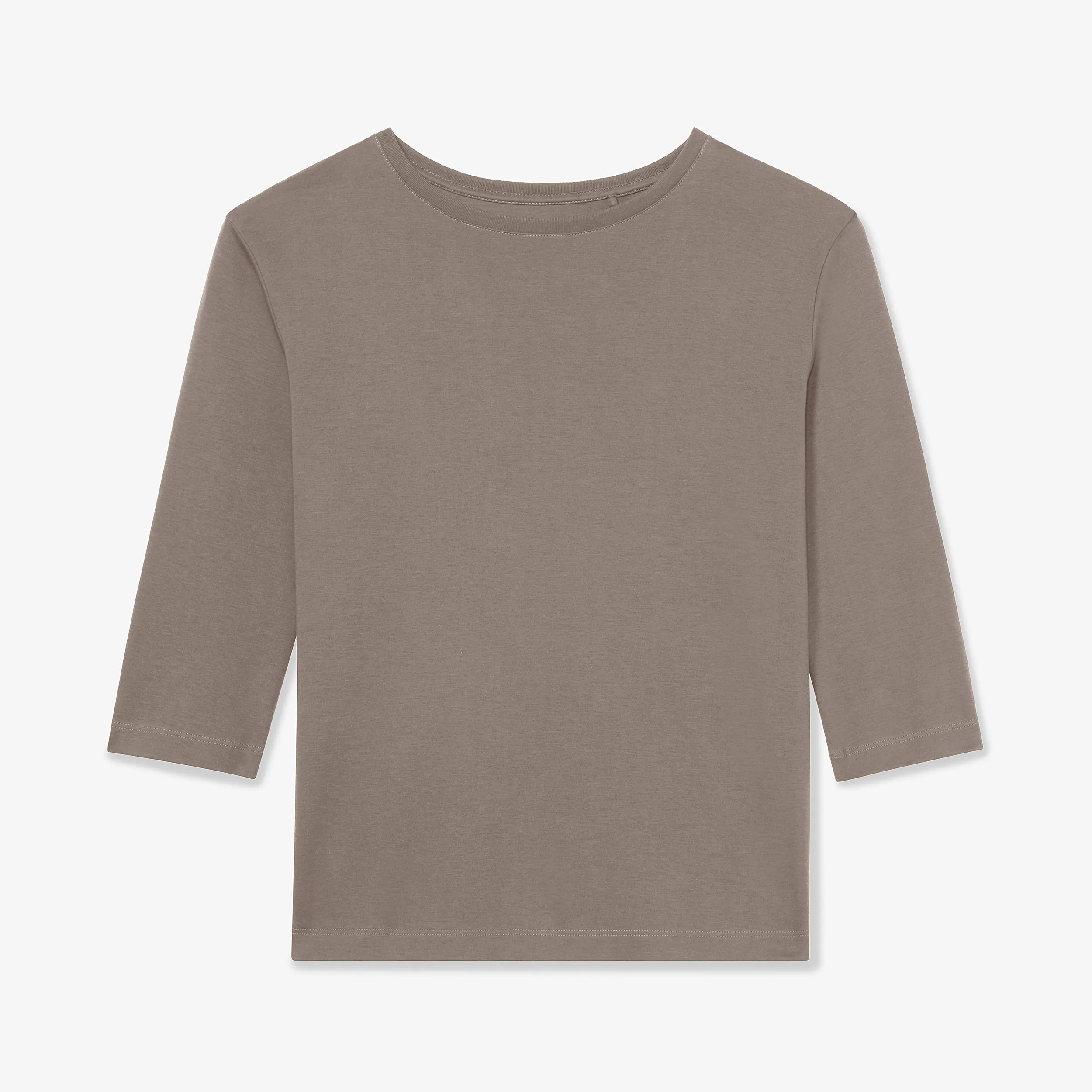 Owen T-Shirt - Pima Cotton :: Pebble