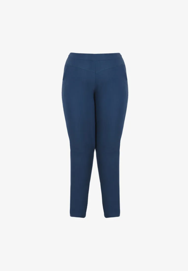 Queenie FLEXI Tall Version Skinny Pants - Blue