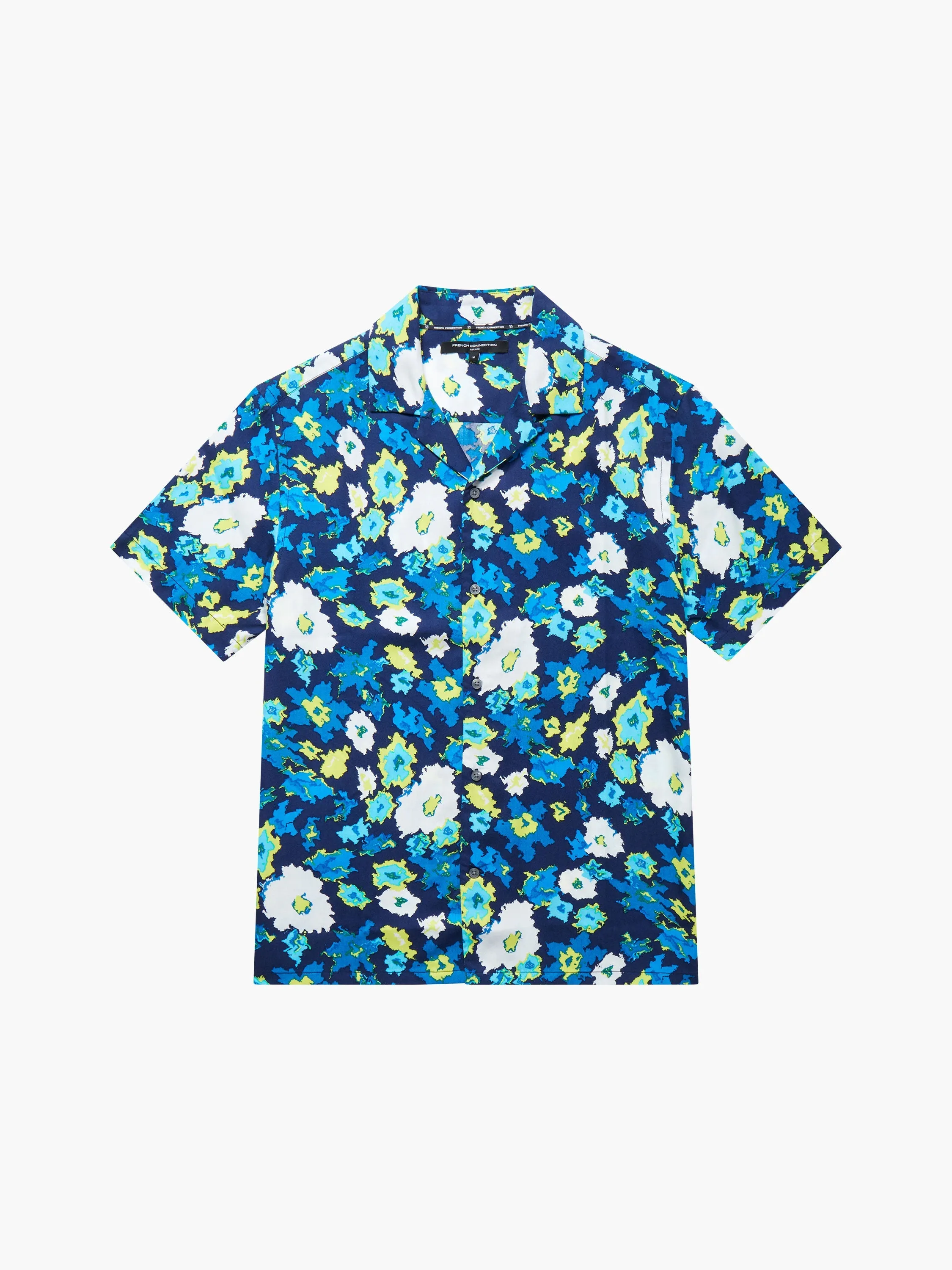 Revere Collar Print Shirt