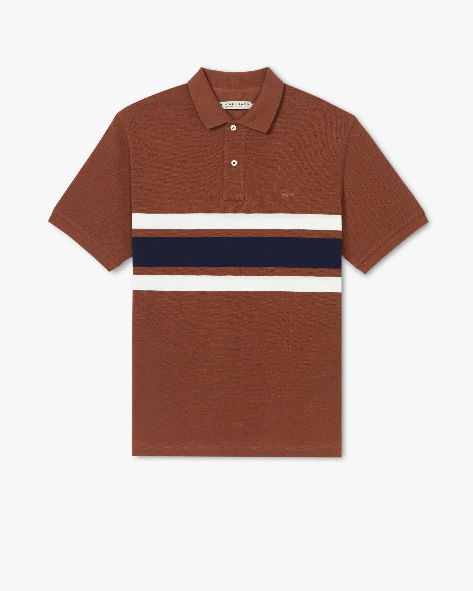 Rod Polo - Brown/Navy/Stone