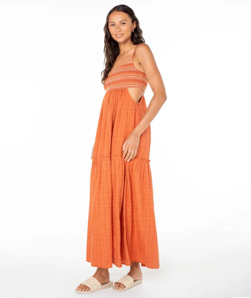 Roxy Hot Tropics Flowy Maxi Dress