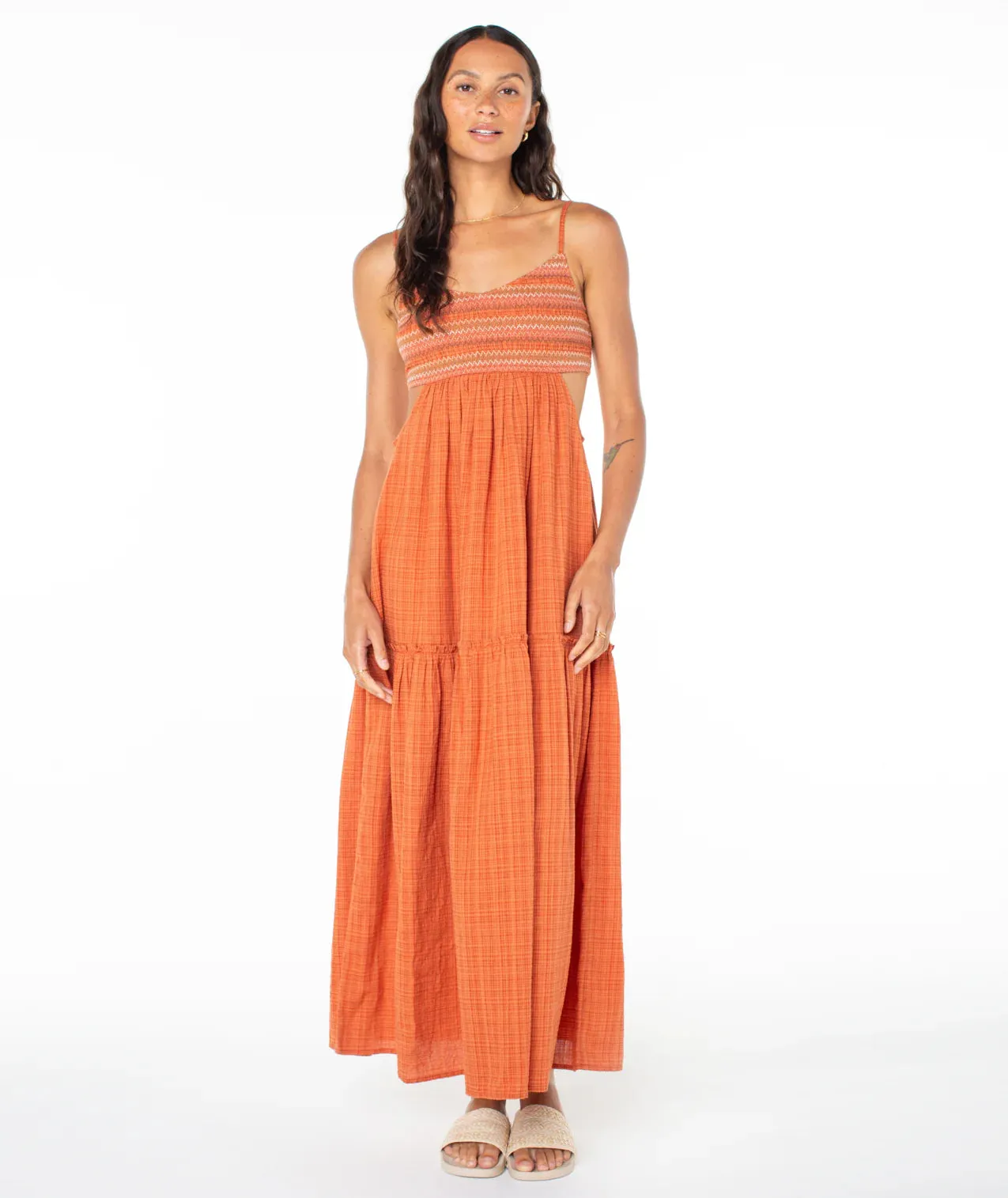 Roxy Hot Tropics Flowy Maxi Dress