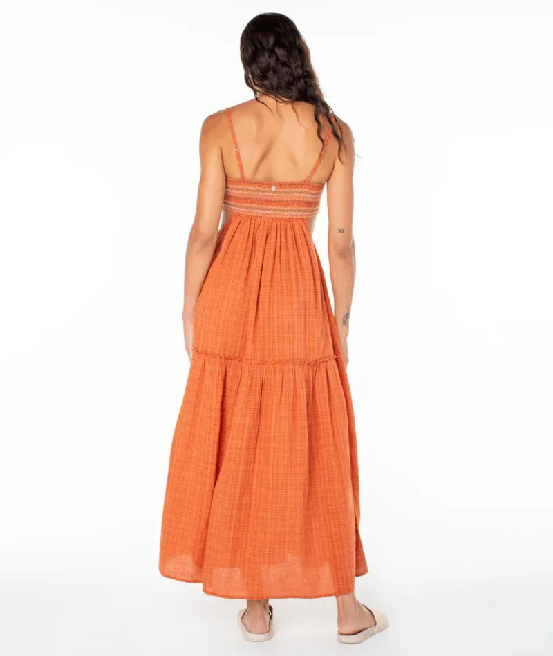 Roxy Hot Tropics Flowy Maxi Dress