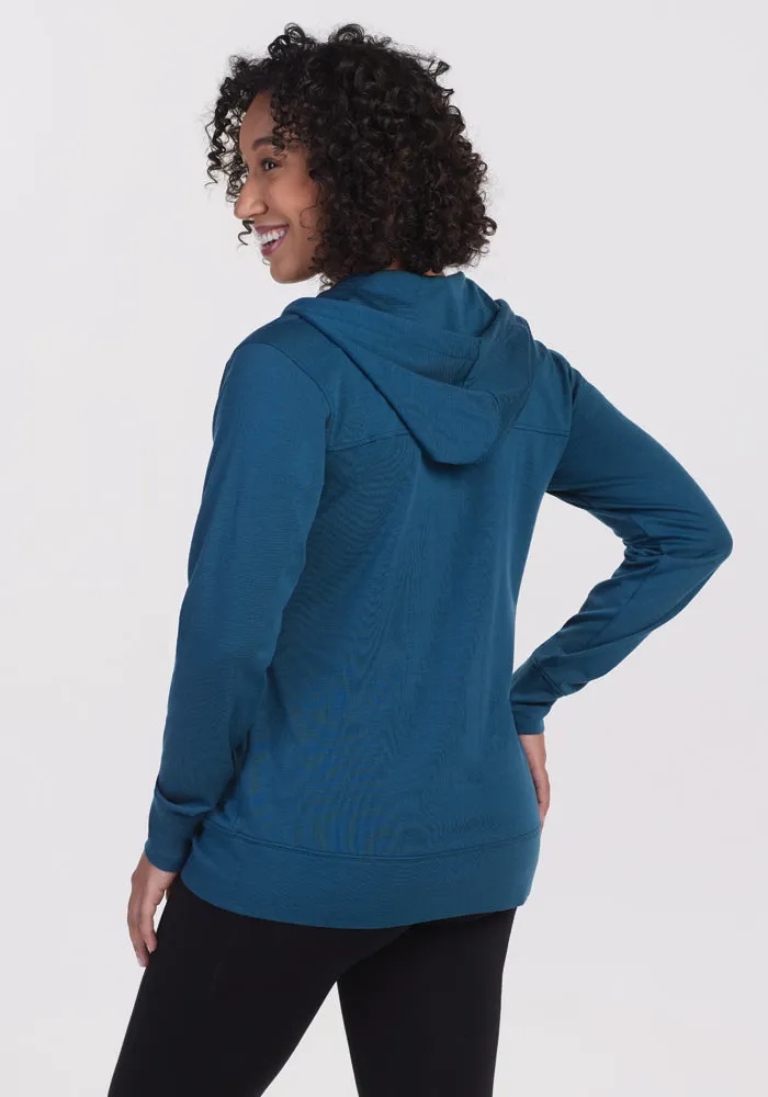 Ryann Hoodie - Real Teal