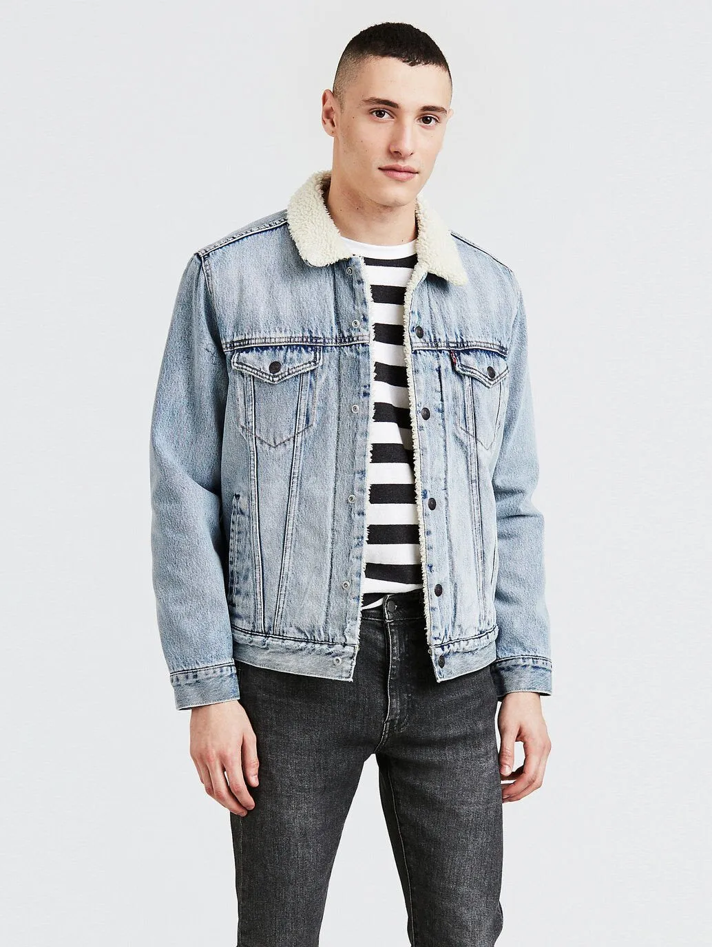 Sherpa Trucker Jacket - Stonebridge