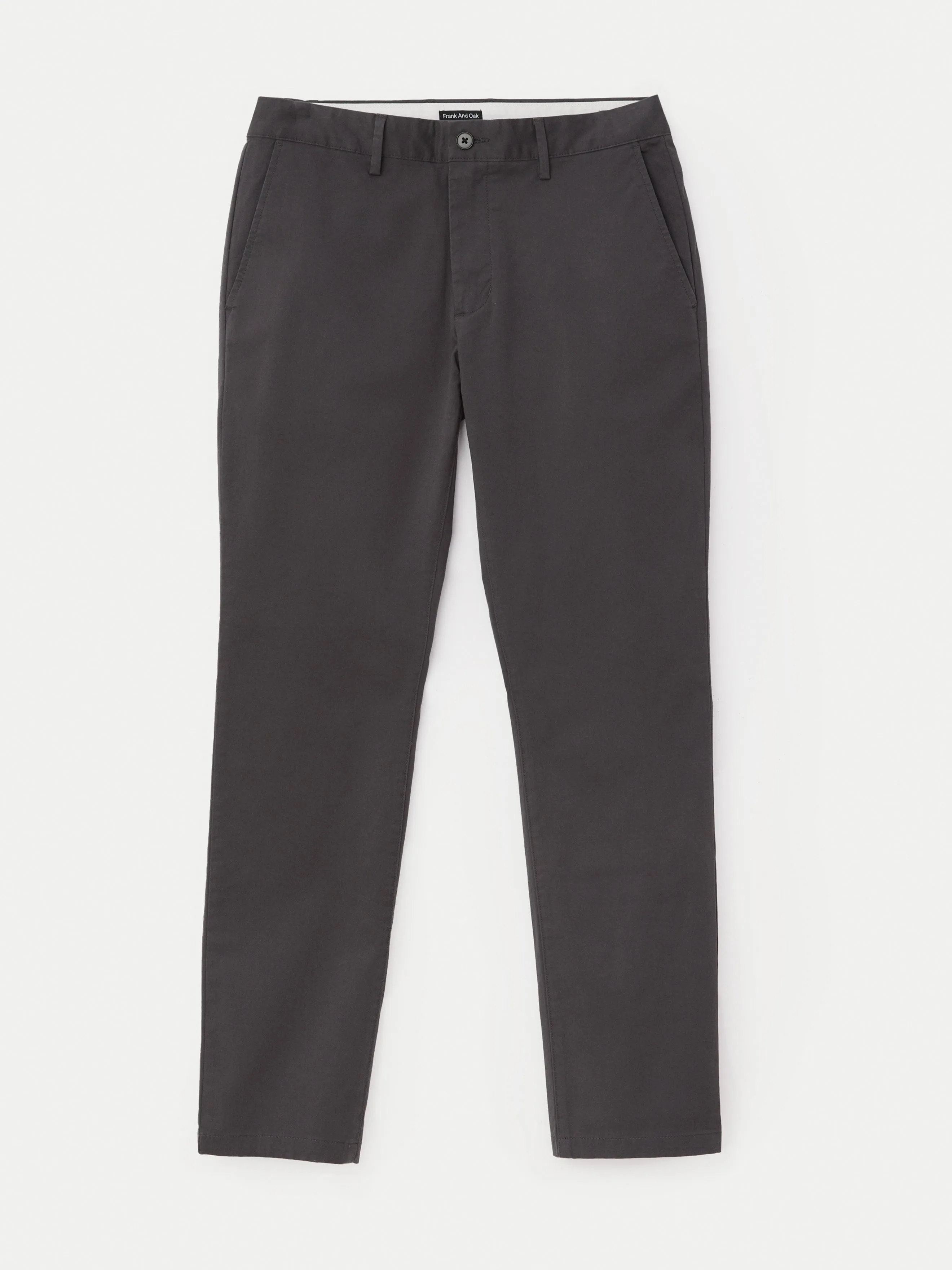 The Brunswick Slim Chino Pant in Iron Grey