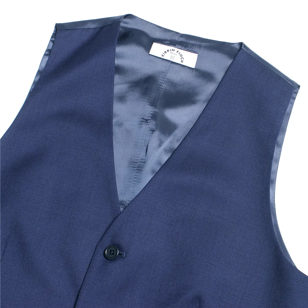 The Georgie Navy Vest