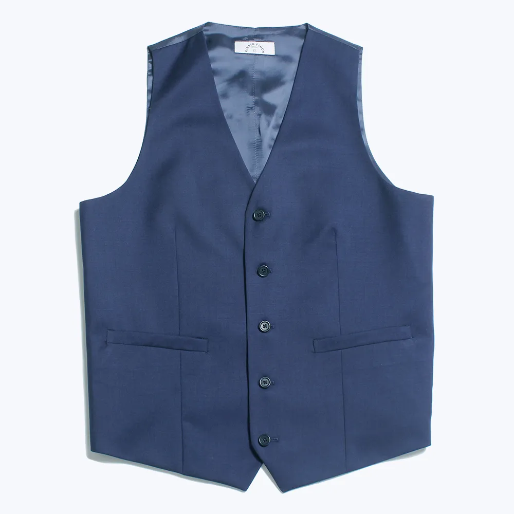 The Georgie Navy Vest