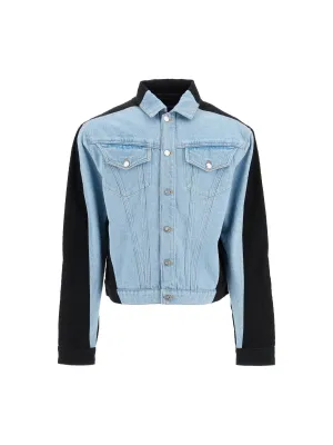 Two-Tone Denim Jacket